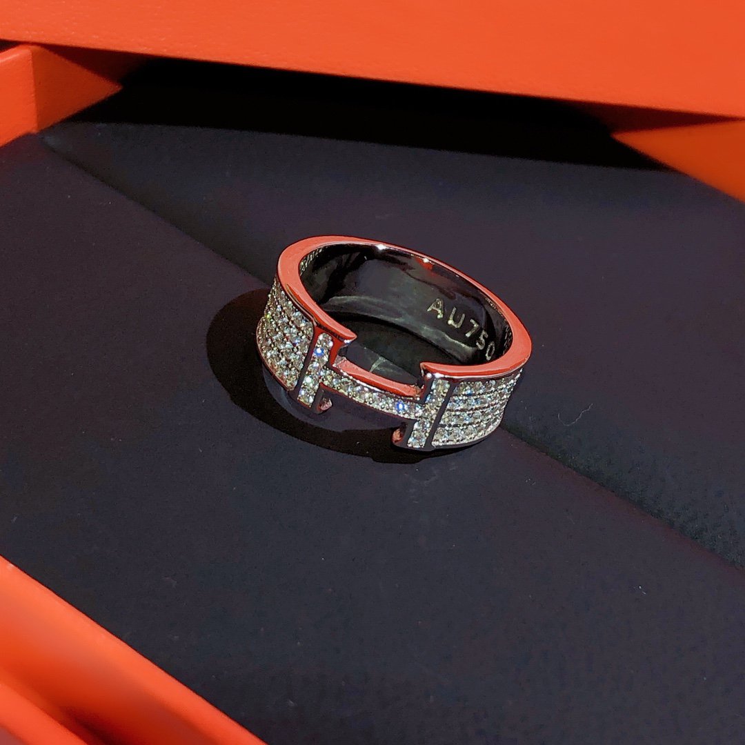 [Max Jewelry ]H RING FULL DIAMOND