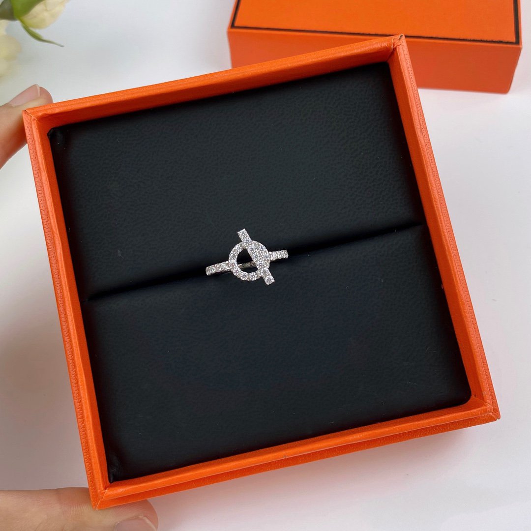 [Max Jewelry ]ECHAPPEE RING SILVER DIAMOND