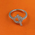 [Plus&Max]ECHAPPEE RING SILVER DIAMOND