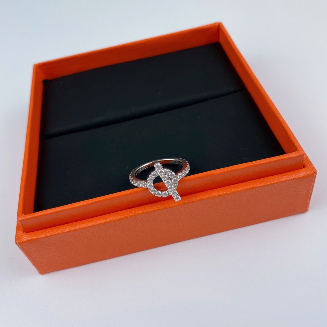[Max Jewelry ]ECHAPPEE RING SILVER DIAMOND