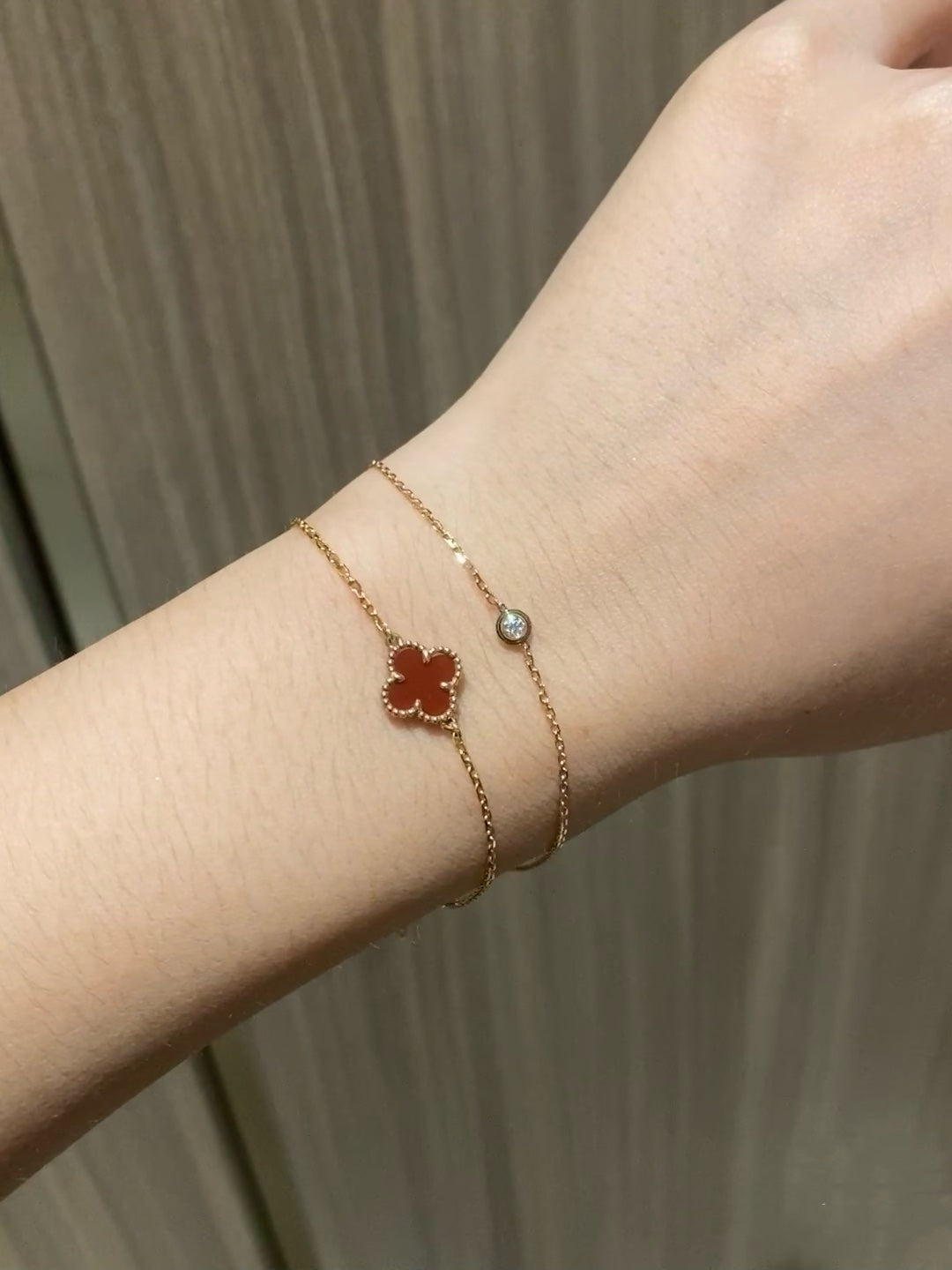 [Max Jewelry ]DAMOUR DIAMOND LINK BRACELET