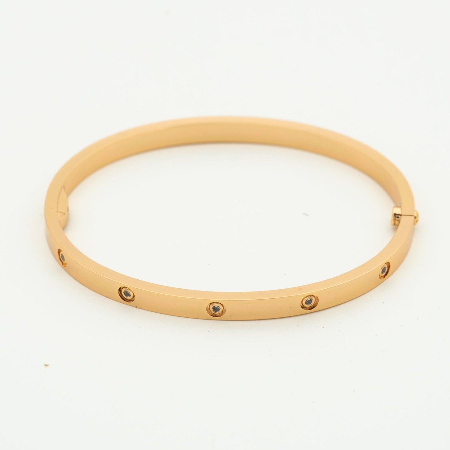 [Max Jewelry ]LOVE BRACELET 3.65MM 10 DIAMONDS