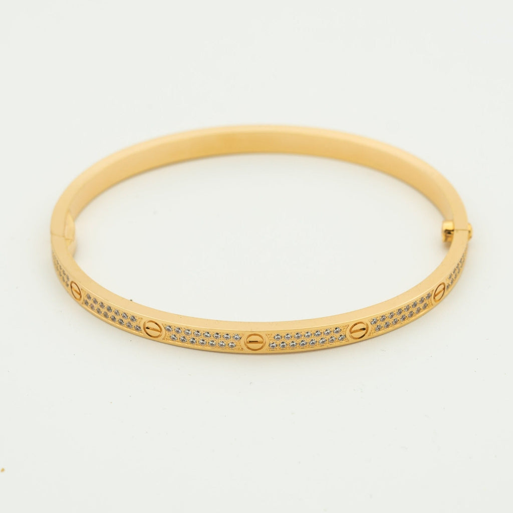 [Plus&Max]LOVE BRACELET 3.65MM DIAMOND-PAVED