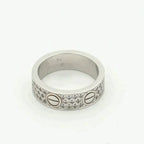 [Plus&Max]LOVE RING 5.5MM DIAMONDS PAVED