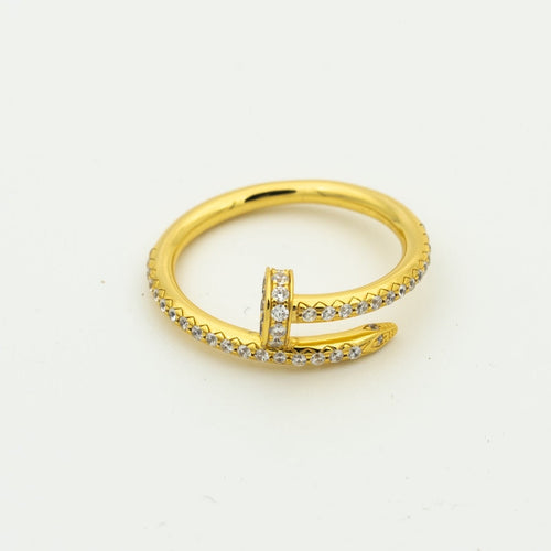 [Plus&Max]JUSTE RING 1.8MM GOLD DIAMONDS