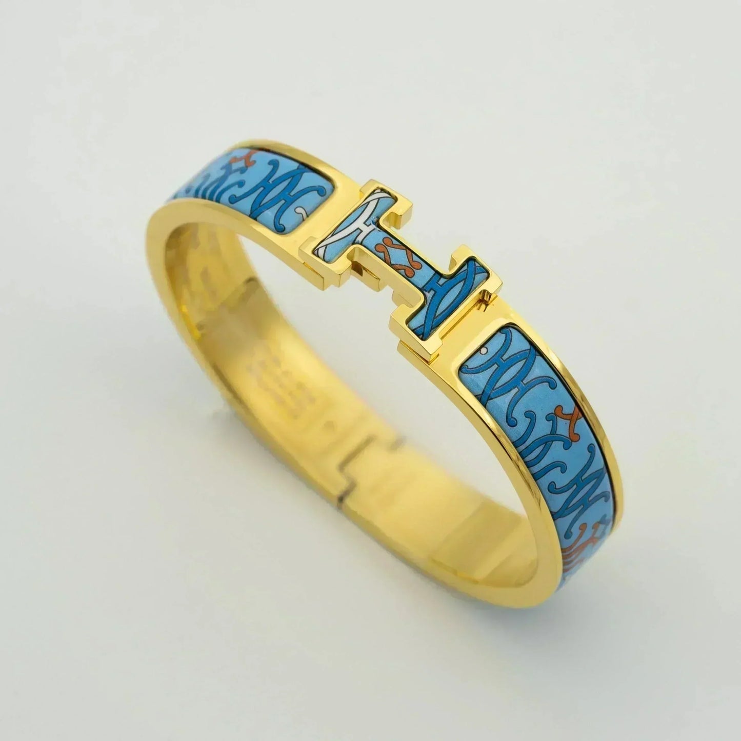 [Max Jewelry ]H BRACELET BLUE MULTICOLOR