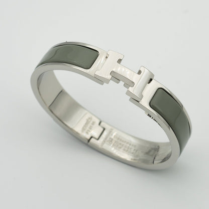 [Max Jewelry ]H BRACELET BLUE GREEN 12MM