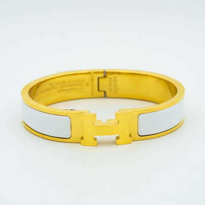 [Max Jewelry ]H WHITE BRACELET