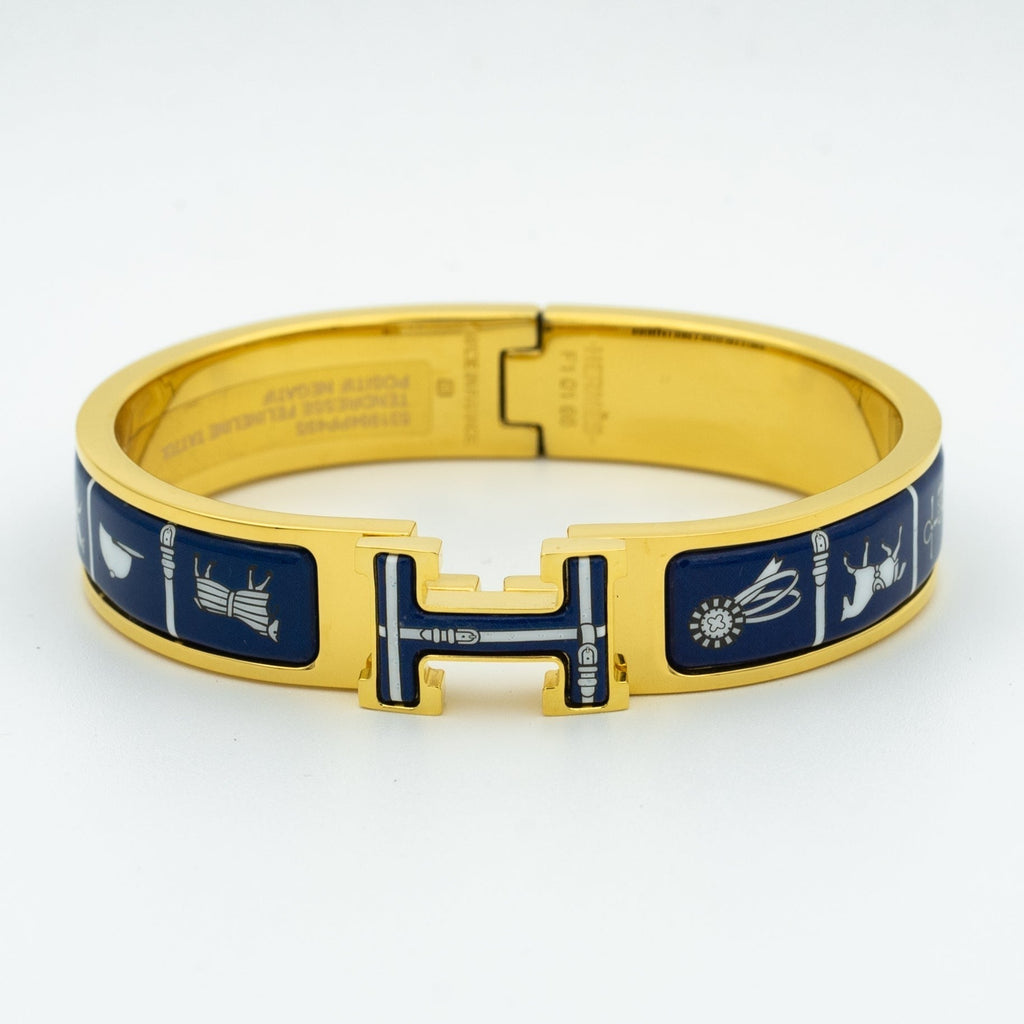 [Plus&Max]H BRACELET BLUE CERAMIC