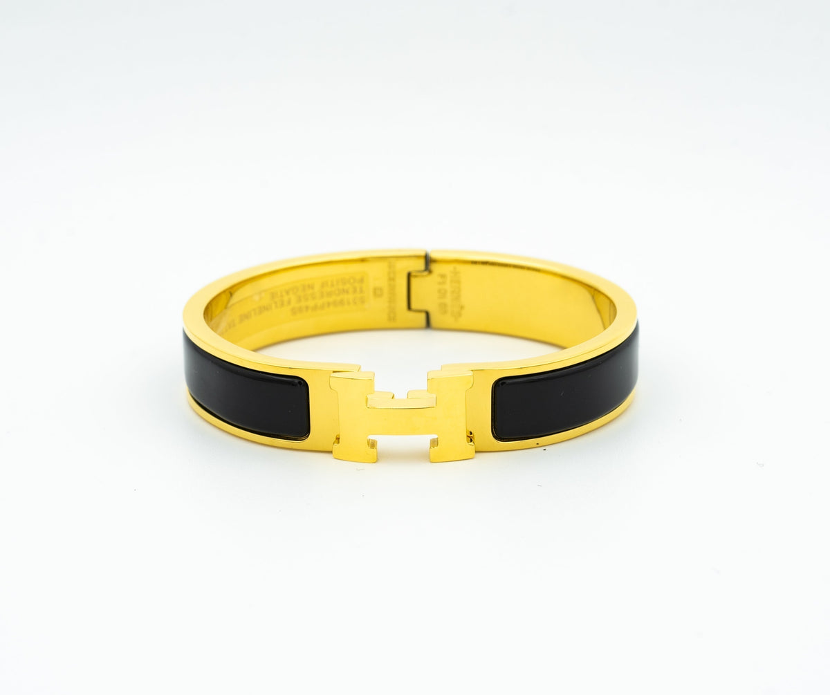 [Plus&Max]H BLACK BRACELET