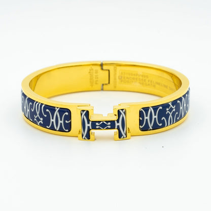 [Max Jewelry ]H BRACELET BLACK MULTICOLOR