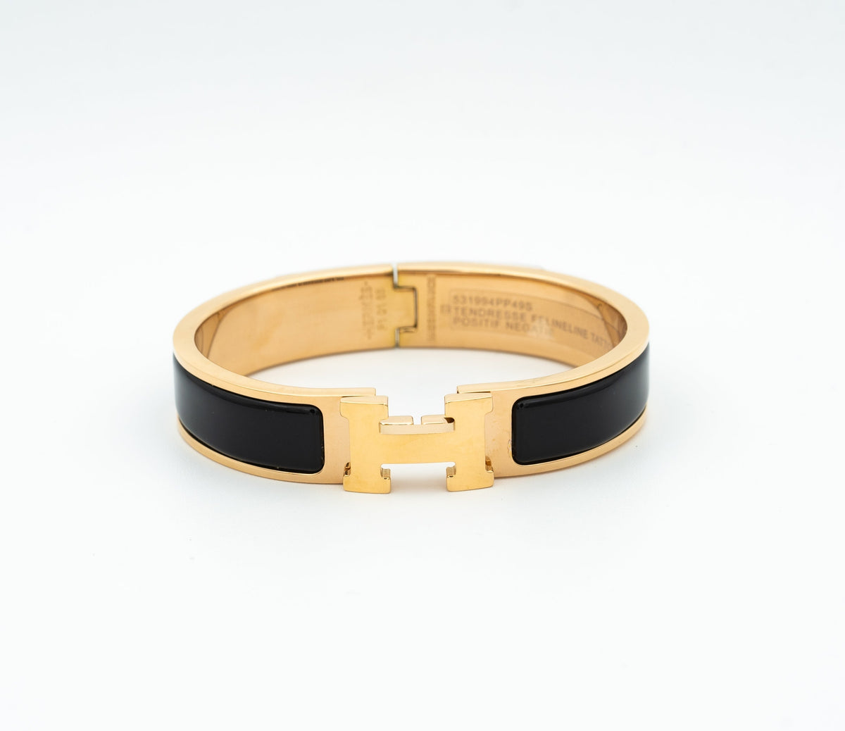 [Plus&Max]H BLACK BRACELET