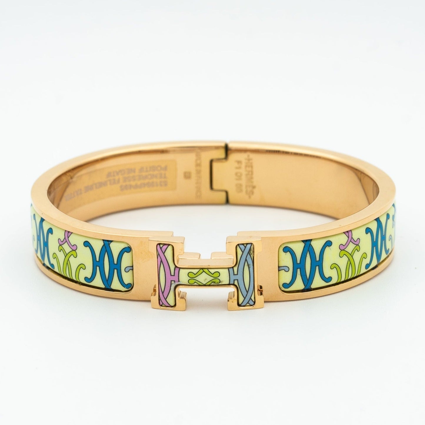 [Max Jewelry ]H BRACELET BEIGE MULTICOLOR