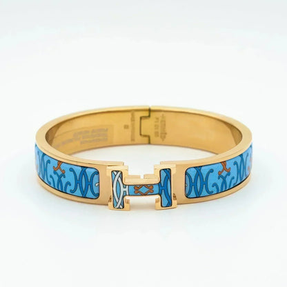 [Max Jewelry ]H BRACELET BLUE MULTICOLOR