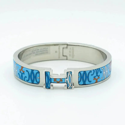 [Max Jewelry ]H BRACELET BLUE MULTICOLOR
