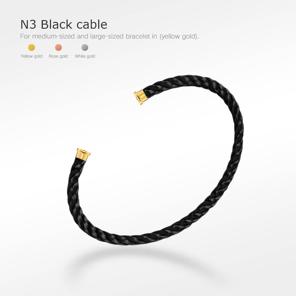 [Max Jewelry ]FORCE SERIES BRACELET CABLES 50 CHOICES (DIY SELECTION)