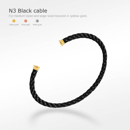 [Max Jewelry ]FORCE SERIES BRACELET CABLES 50 CHOICES (DIY SELECTION)