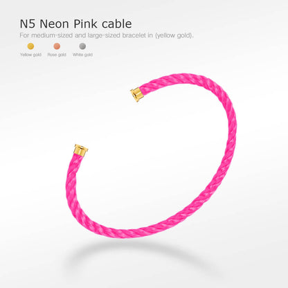 [Max Jewelry ]FORCE SERIES BRACELET CABLES 50 CHOICES (DIY SELECTION)