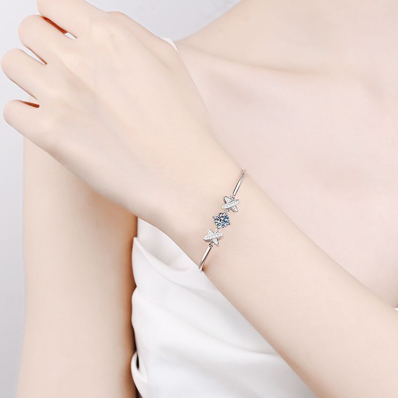 [Plus&Max]ELEGANT BOW-KNOT MOISSANITE BRACELET