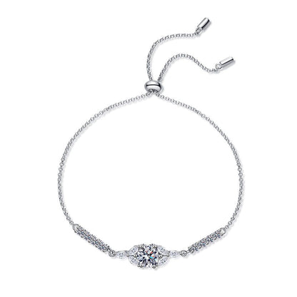 [Plus&Max]BLOOMING STAR-FLOWER MOISSANITE BRACELET