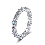 [Plus&Max]LUXURIOUS 2.2 CARAT FULL ETERNITY MOISSANITE RING