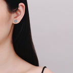 [Plus&Max]ELEGANT FOUR-LEAF CLOVER MOISSANITE STUD EARRINGS