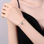 [Plus&Max]CLASSIC SOLITAIRE MOISSANITE BRACELET