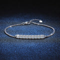 [Plus&Max]SMILING CURVE MOISSANITE BRACELET