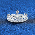 [Plus&Max]DREAMY CROWN MOISSANITE RING - 1.2CT ELEGANT PRINCESS STYLE