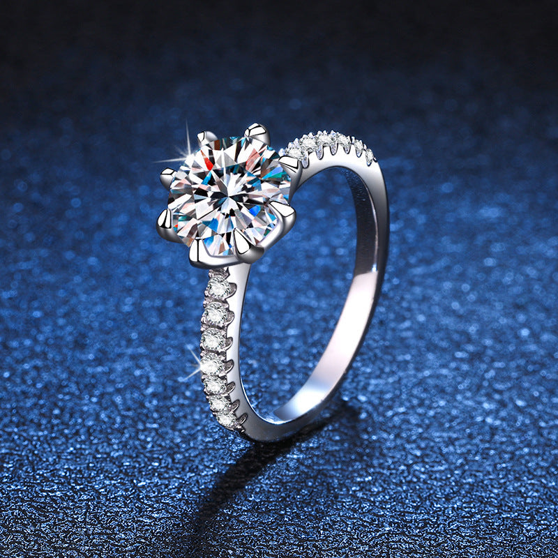 [Plus&Max]BOLD TIGER CLAW MOISSANITE ENGAGEMENT RING
