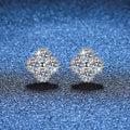 [Plus&Max]ELEGANT FOUR-LEAF CLOVER MOISSANITE STUD EARRINGS