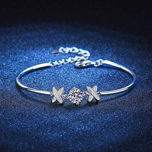 [Plus&Max]ELEGANT BOW-KNOT MOISSANITE BRACELET