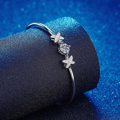 [Plus&Max]ELEGANT BOW-KNOT MOISSANITE BRACELET