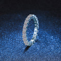 [Plus&Max]LUXURIOUS 2.2 CARAT FULL ETERNITY MOISSANITE RING