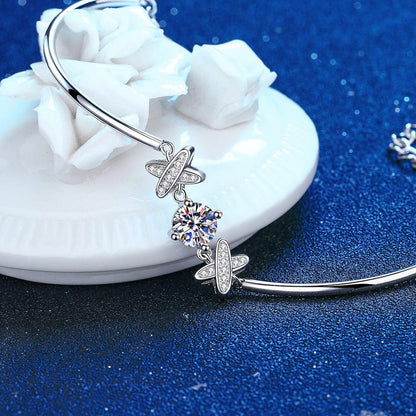 [Plus&Max]ELEGANT BOW-KNOT MOISSANITE BRACELET