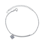 [Plus&Max]ELEGANT HALF-MOON CURVE MOISSANITE BRACELET