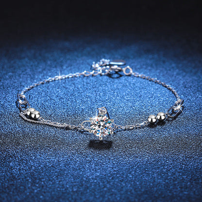 [Plus&Max]CLASSIC SOLITAIRE MOISSANITE BRACELET