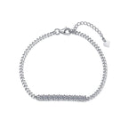 [Plus&Max]SMILING CURVE MOISSANITE BRACELET