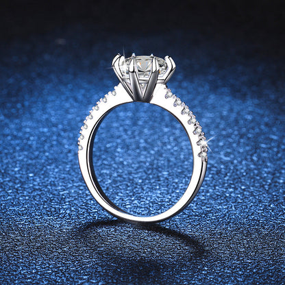 [Plus&Max]BOLD TIGER CLAW MOISSANITE ENGAGEMENT RING