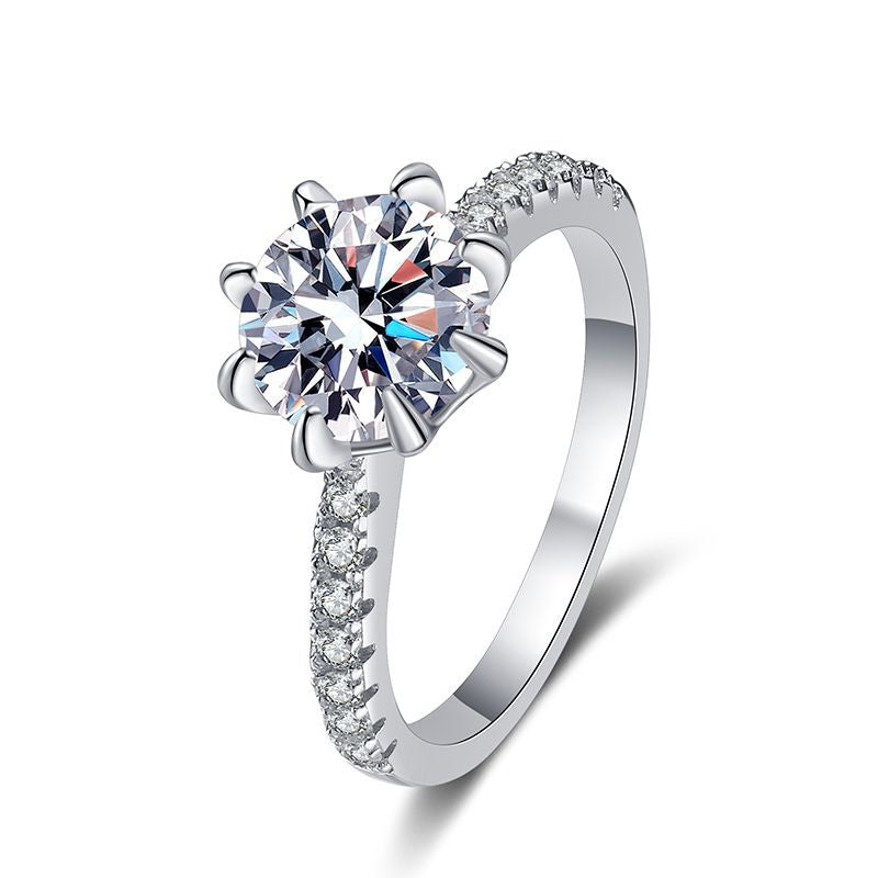 [Plus&Max]BOLD TIGER CLAW MOISSANITE ENGAGEMENT RING