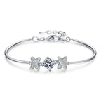 [Plus&Max]ELEGANT BOW-KNOT MOISSANITE BRACELET