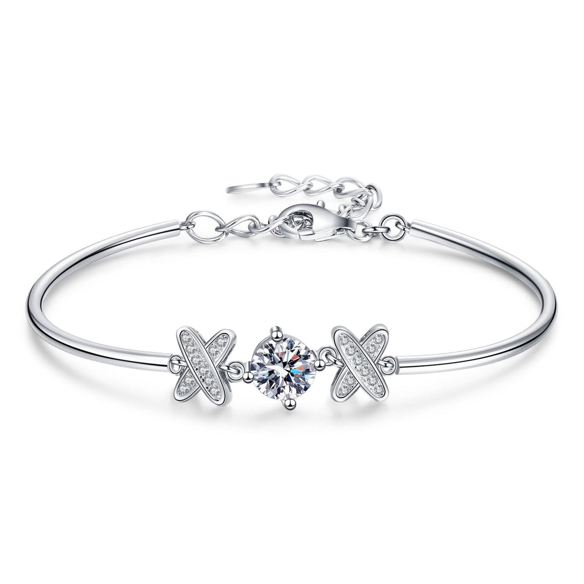 [Plus&Max]ELEGANT BOW-KNOT MOISSANITE BRACELET