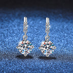 [Plus&Max]DYNAMIC TASSEL MOISSANITE DROP EARRINGS