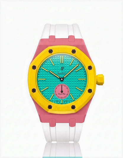 Silicone Strap & Case Royal Pop Otg Roz(Customize  Colors)