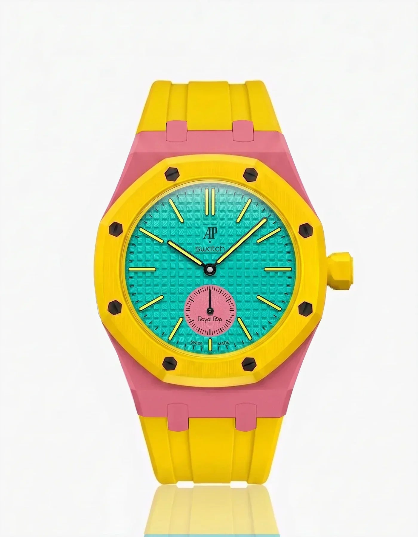 Silicone Strap & Case Royal Pop Otg Roz(Customize  Colors)