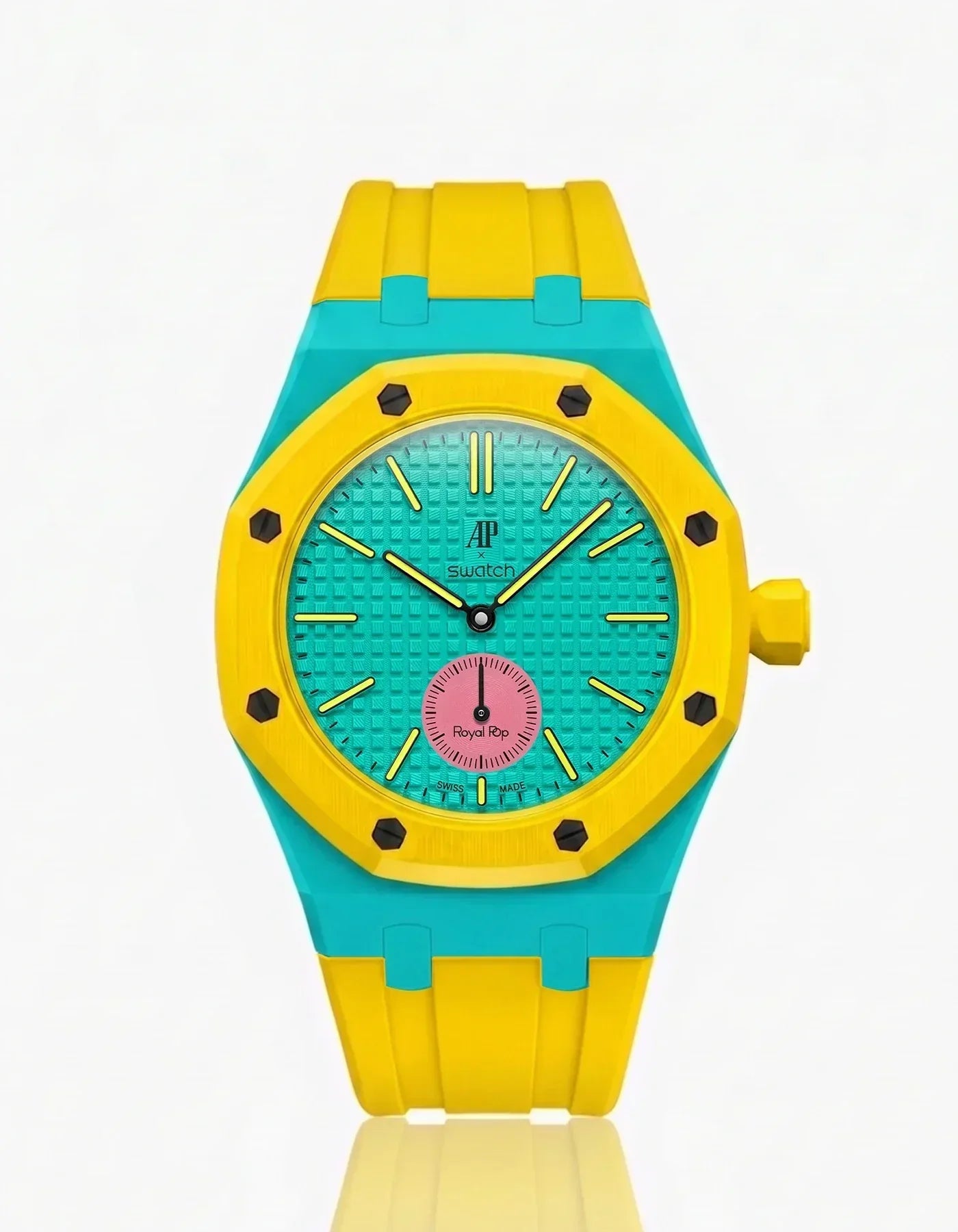 Silicone Strap & Case Royal Pop Otg Roz(Customize  Colors)