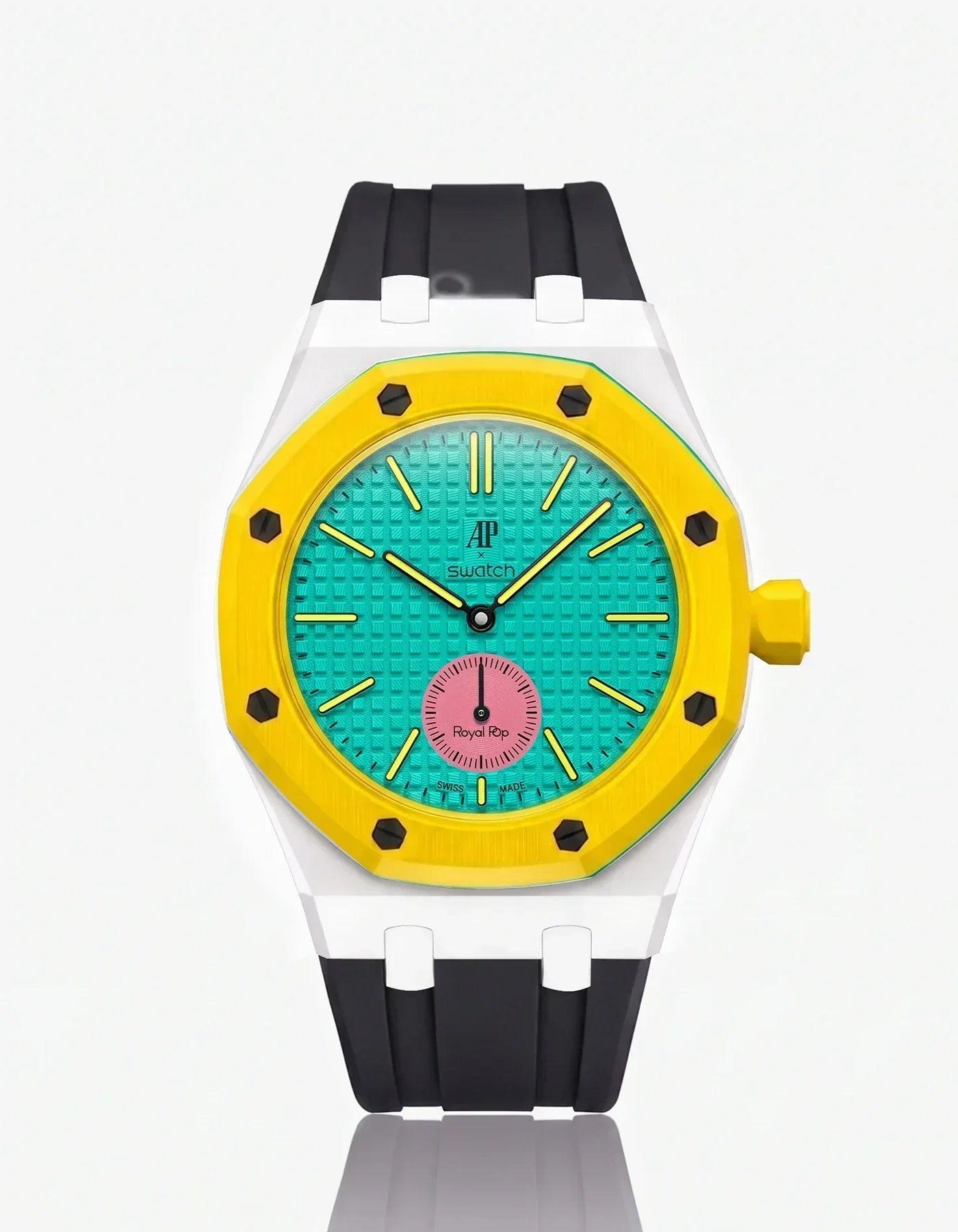 Silicone Strap & Case Royal Pop Otg Roz(Customize  Colors)