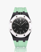 Silicone Strap & Case Royal Pop Ocho Negro(Customize  Colors)