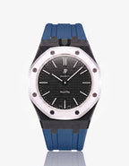 Silicone Strap & Case Royal Pop Ocho Negro(Customize  Colors)