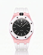 Silicone Strap & Case Royal Pop Ocho Negro(Customize  Colors)